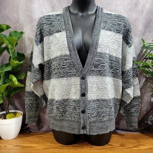 J.T.Beckett  Cozy Chunky Button Front Cardigan Size Large